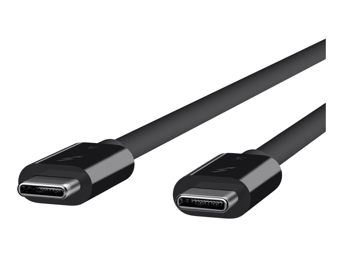 Belkin Thunderbolt 3 - Thunderbolt cable - 24 pin USB-C to 24 pin USB-C - 1.6 ft