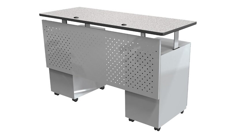 Balt Modular Teacher's Double Pedestal Desk