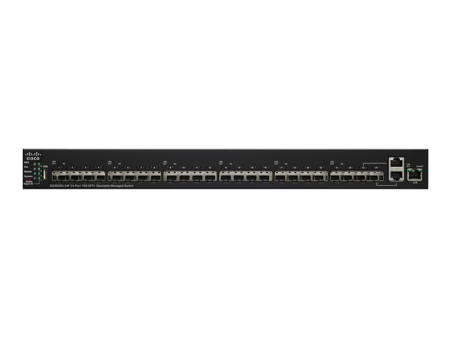 Cisco Small Business SG350XG-24F - switch - 24 ports - managed - rack-mountable