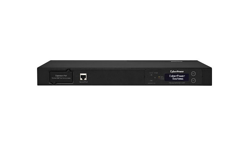 CyberPower Metered ATS Series PDU20MHVIEC10AT - power distribution unit