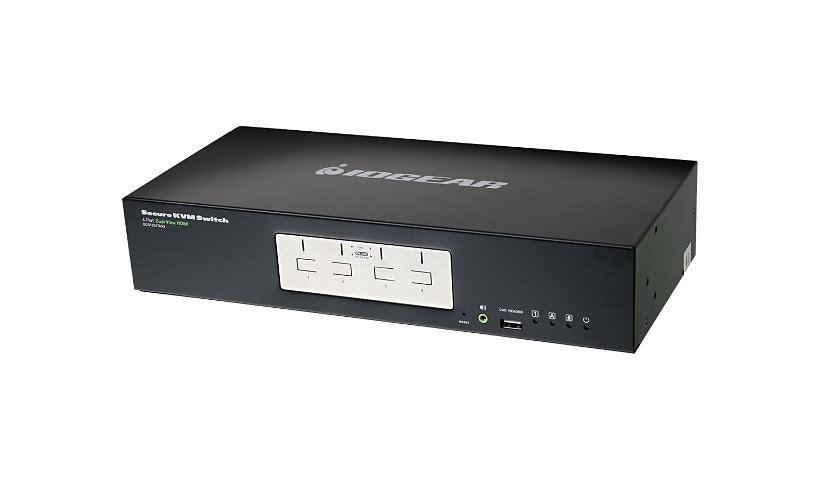 IOGEAR Dual View HDMI Secure KVM series GCS1324TAA3 - KVM switch - 4 ports