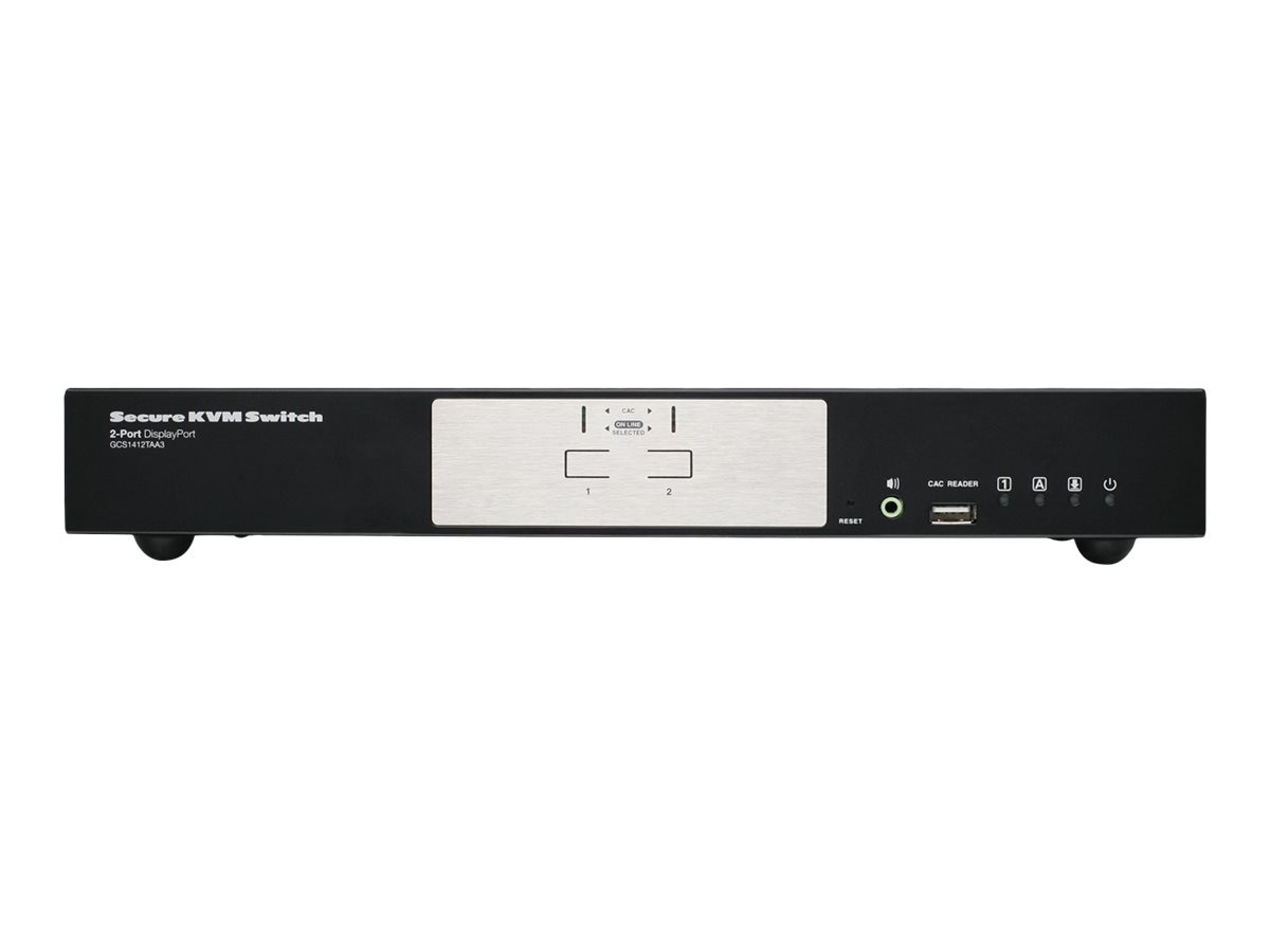 IOGEAR 2-Port DisplayPort Secure KVM Switch (TAA)