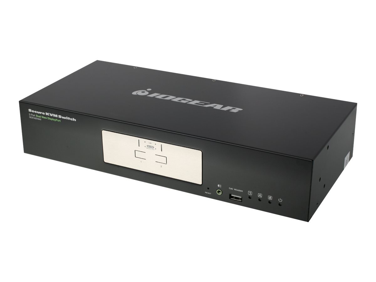 IOGEAR Dual View DisplayPort Secure KVM series GCS1422TAA3 - KVM / audio sw