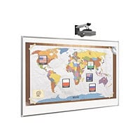Balt 5"x8" Interactive Projector Board - Low Gloss White