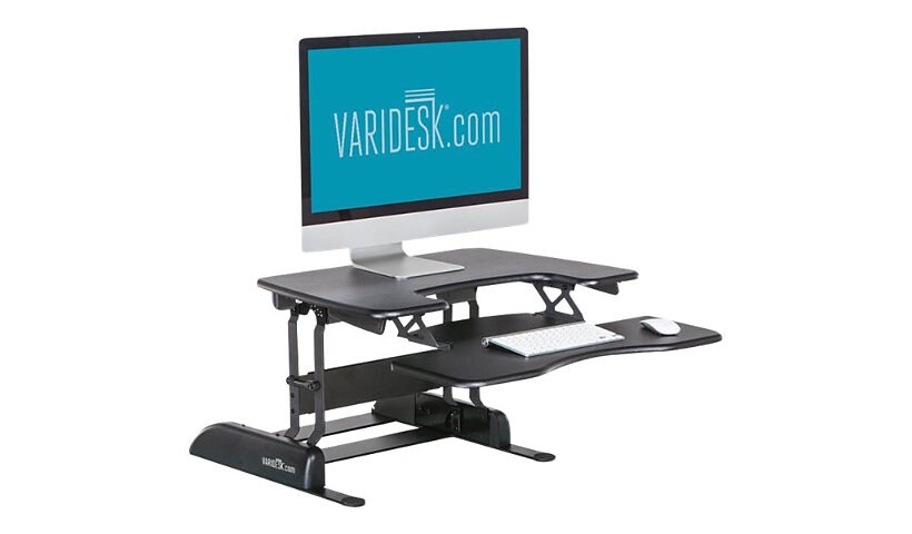 VariDESK Standing Desk Solution Pro Plus 30 - standing desk converter - bla