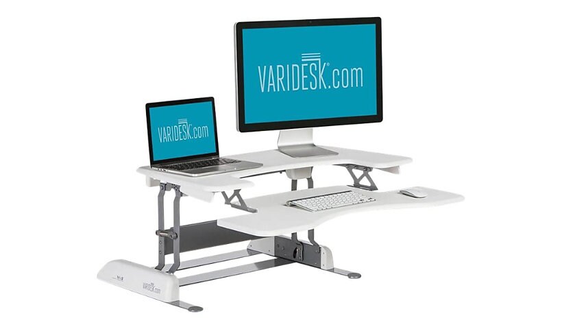 VariDESK Standing Desk Solution Pro Plus 36 - standing desk converter - whi
