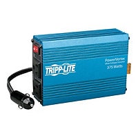 Tripp Lite 375W Compact Car Portable Inverter 12V DC to 120V AC 2 Outlet