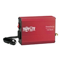 Tripp Lite Portable Auto Inverter 150W 12V DC to 120V AC Outlet 5-15R - DC to AC power inverter - 150 Watt - - Power Inverters - CDW.com
