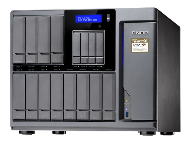 QNAP TS-1677X - NAS server - 0 GB