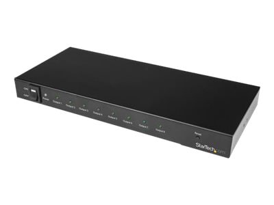 StarTech.com 8-Port 4K 60Hz HDMI Splitter - HDR Support - HDMI 2.0 Splitter - 7.1 Surround Sound Audio