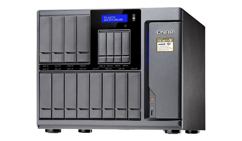 QNAP TS-1677X - NAS server - 0 GB