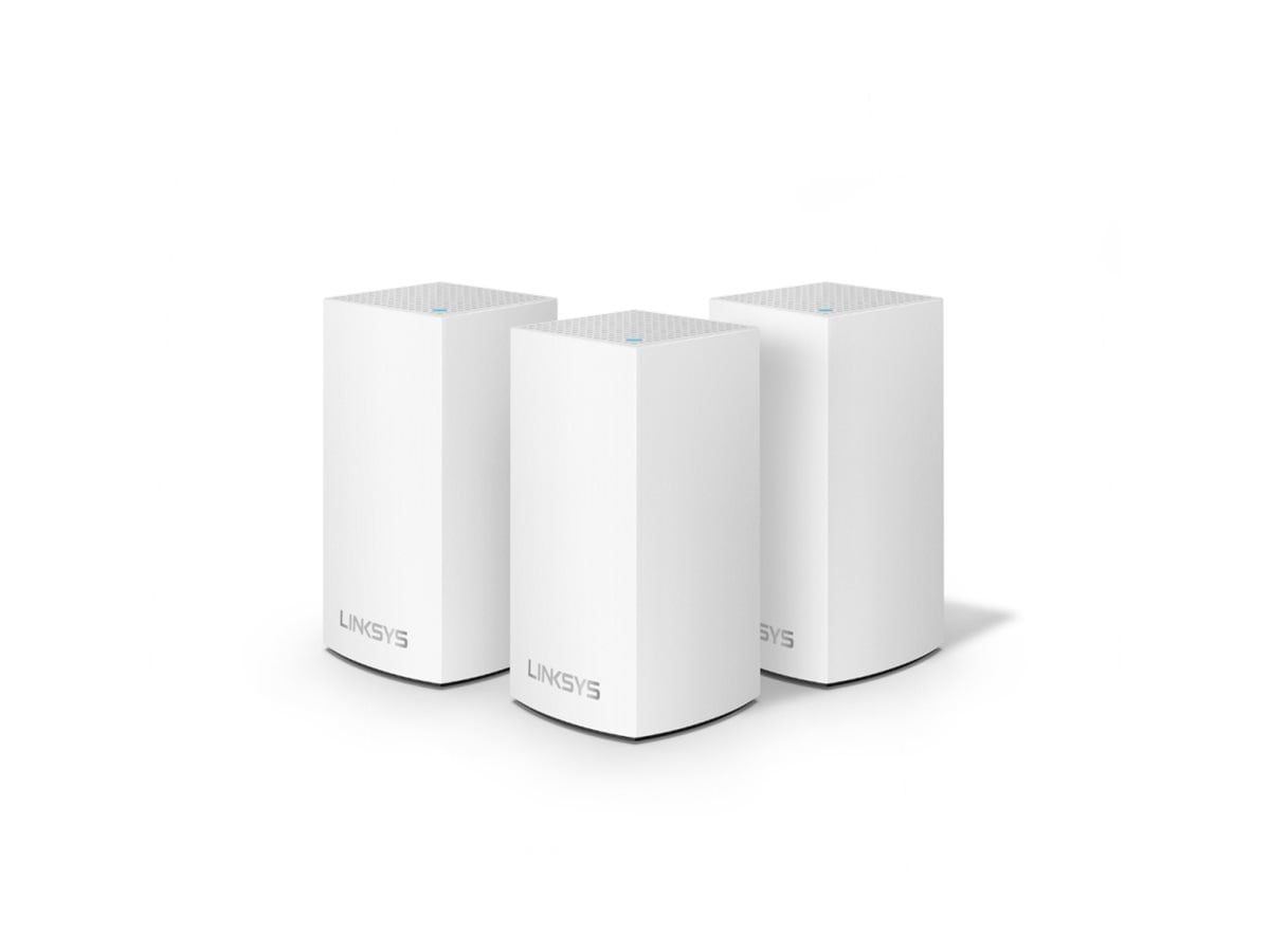 Linksys VELOP Whole Home Mesh Wi-Fi System WHW0103 - Wi-Fi system - Wi-Fi 5, Bluetooth - desktop