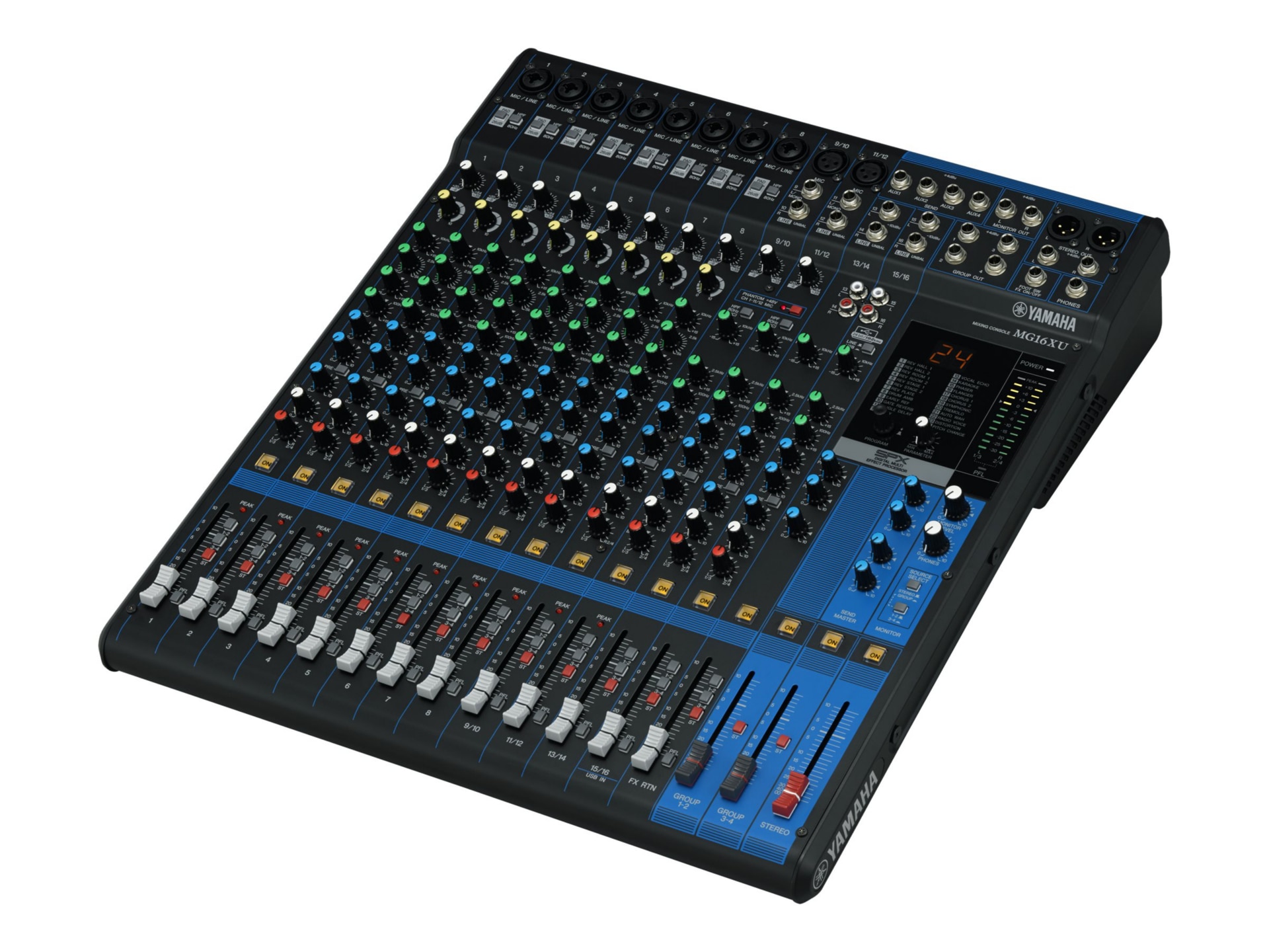 Yamaha MG16XU analog mixer - 16-channel