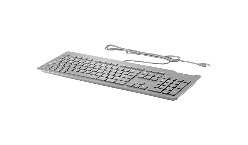 HP Business Slim - keyboard - Canadian French - black - Smart Buy