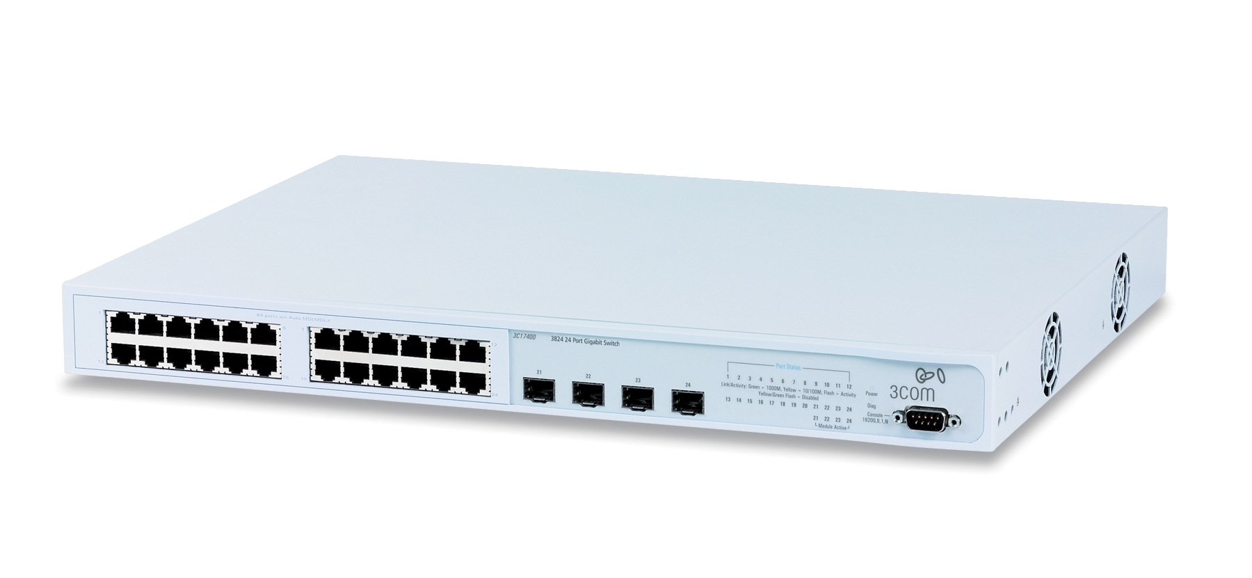 3Com SuperStack 3 Switch 3824 24-port managed Gigabit