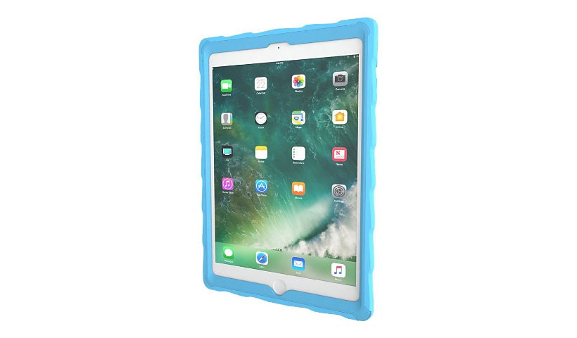 Gumdrop DropTech Clear Protective Case for iPad 9.7" Light Blue/Royal Blue