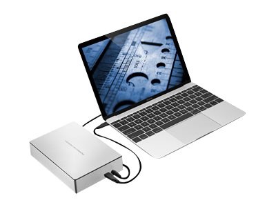 LaCie Porsche Design Desktop Drive STFE8000401 - hard drive - 8 TB - USB 3.1