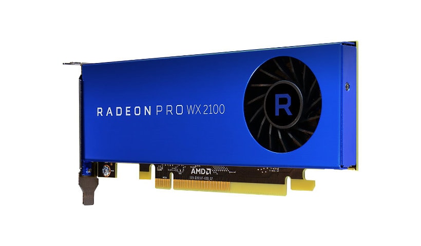 AMD Radeon Pro WX 2100 - carte graphique - Radeon Pro WX 2100 - 2 Go
