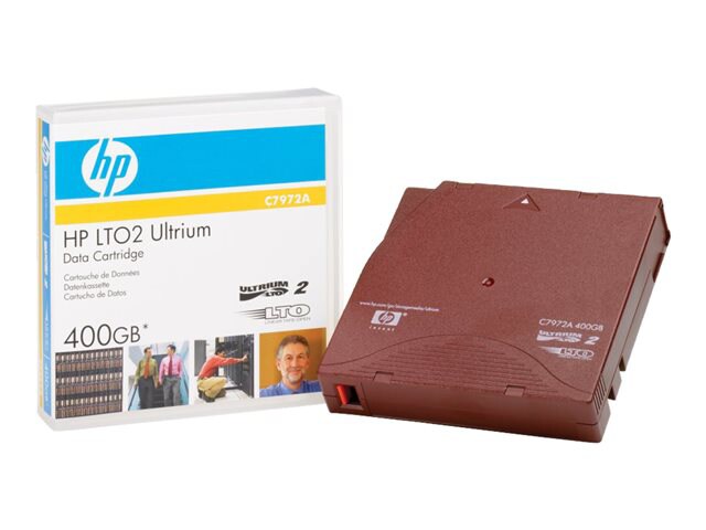 HP LTO Ultrium 400GB Custom Labeled Data Cartridge 20pk