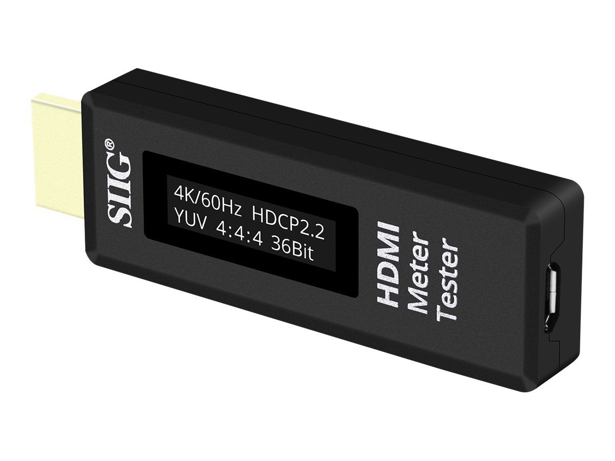 SIIG CE-H23112-S1 - HDMI testing meter