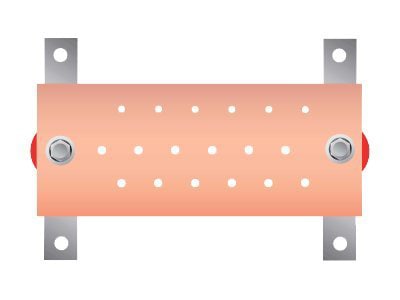 CPI Standard Busbar - rack grounding bar