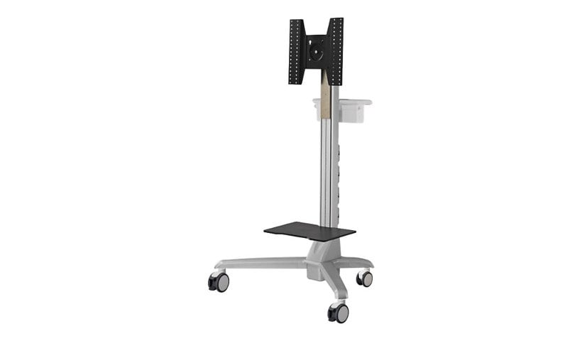 Amer Mounts Mobile Media Conference Computer / TV Display Cart