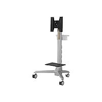 Amer Mounts Mobile Media Conference Computer / TV Display Cart