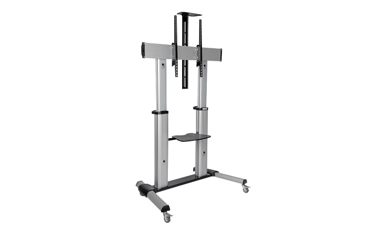 Mobile Wire 4 Adjustable Shelves Rack, Floor Fixture