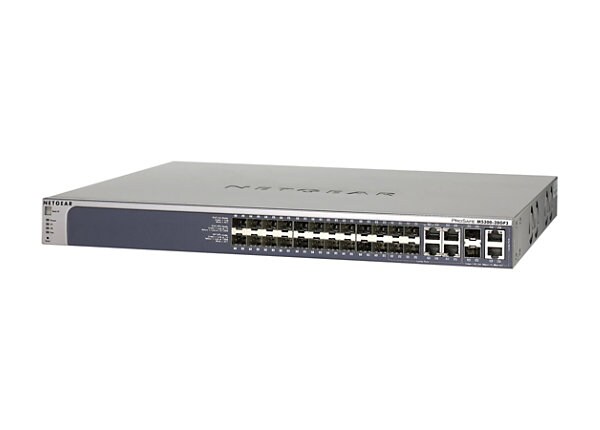 Netgear Next-Gen Edge Managed Switch M5300-28GF3 - switch - 24 ports - managed - rack-mountable