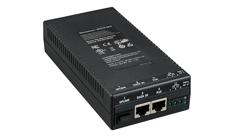 Microchip PD-9501G-SFP - fiber media converter - 10Mb LAN, 100Mb LAN, GigE