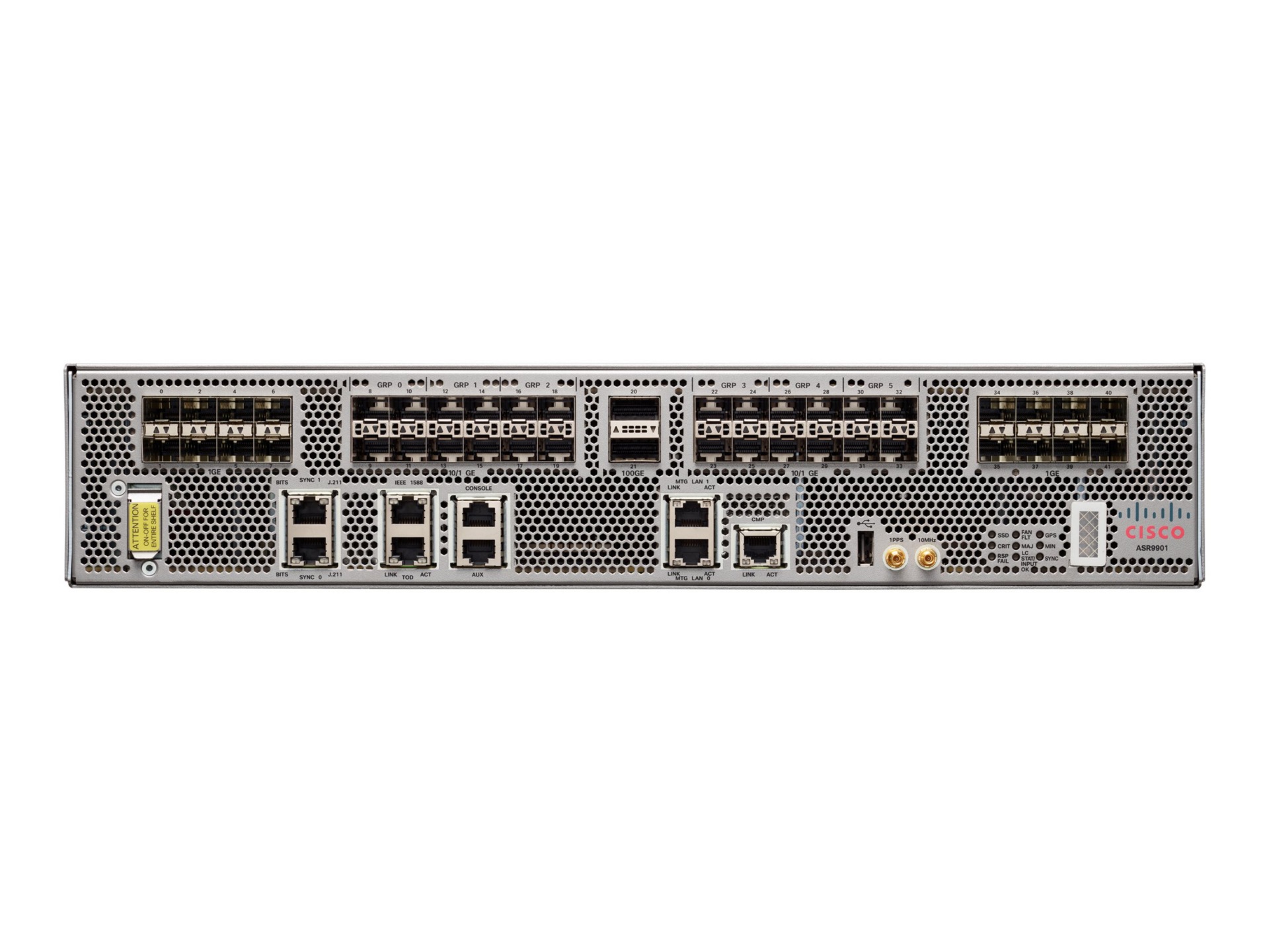 Thumbnail 2 of 3 for Cisco ASR 9901 - router - rack-mountable