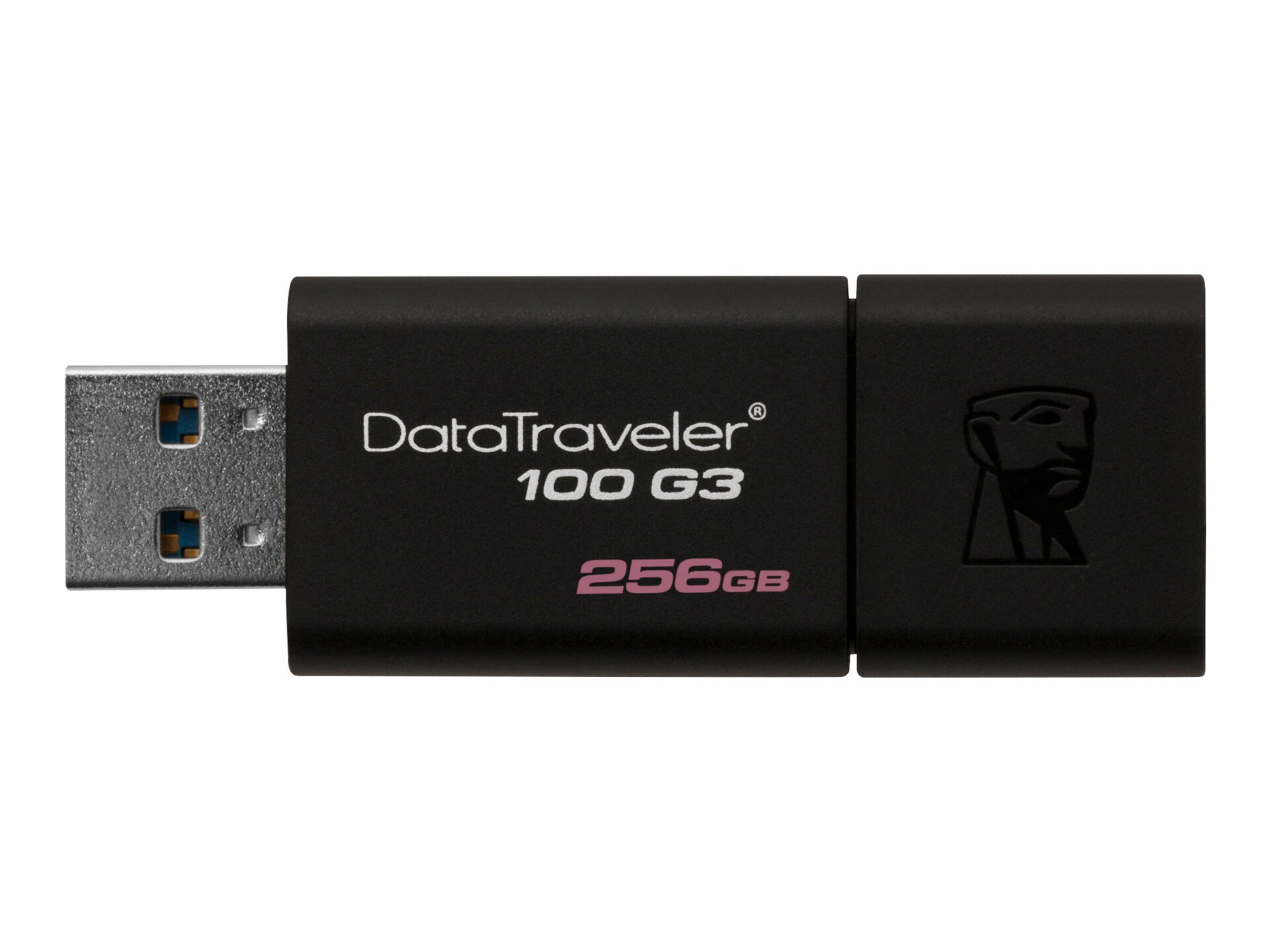 Kingston DataTraveler 100 G3 - USB flash drive - 256 GB