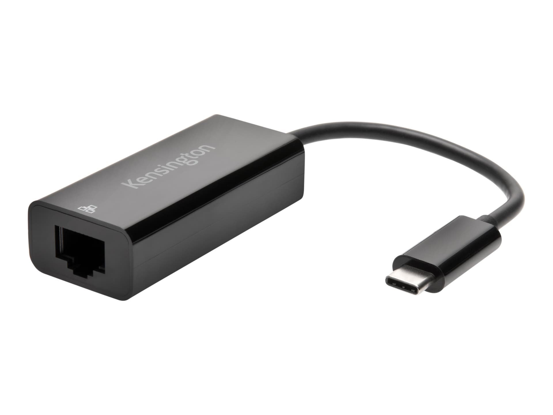 Kensington CA1100E USB-C to Ethernet Adapter - network adapter - USB-C 3.1 - Gigabit Ethernet x 1