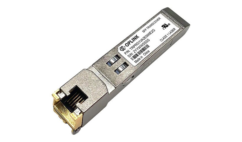 Molex 1G, SFP 1.25G Ethernet Multi-rate 10/100/1000BASE-T Cu Transceiver