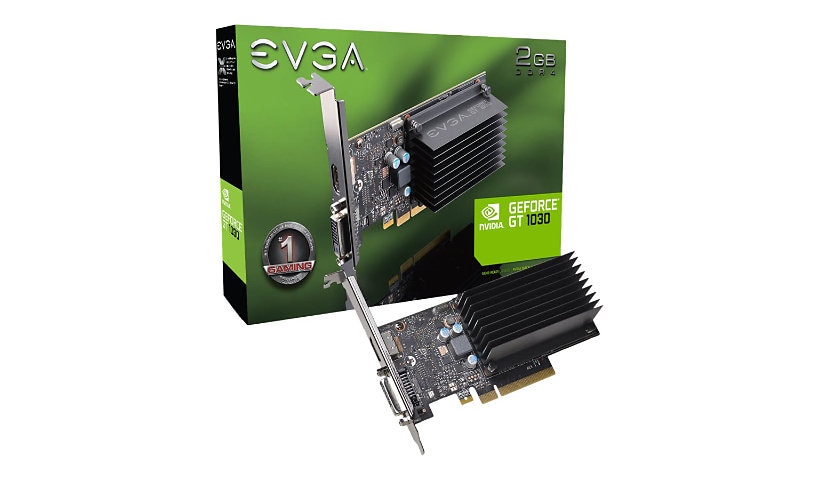 EVGA GeForce GT 1030 - graphics card - GF GT 1030 - 2 GB