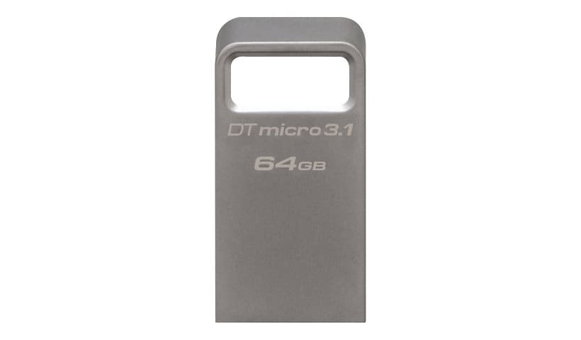 Kingston DataTraveler Micro 3.1 - USB flash drive - 64 GB