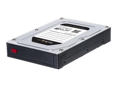 StarTech.com 2.5 to 3.5 Hard Drive Adapter - For SATA and SAS SSD / HDD - 2.5 to 3.5 Hard Drive Enclosure - 2.5 to 3.5
