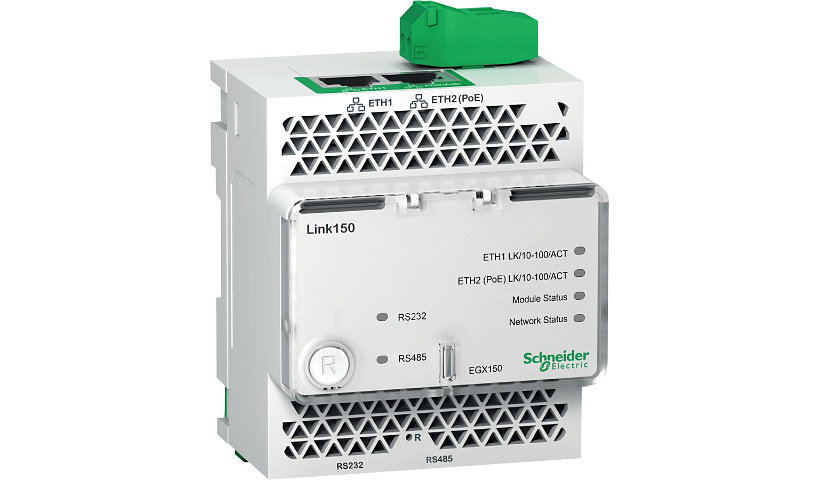 Schneider Electric Link 150 - ethernet gateway - 2 Ethernetport - 24 V DC and PoE