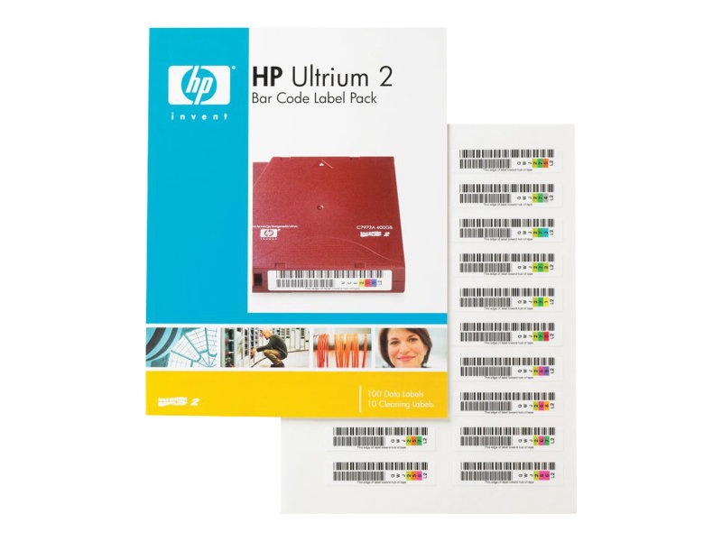 HPE Ultrium 2 - barcode labels