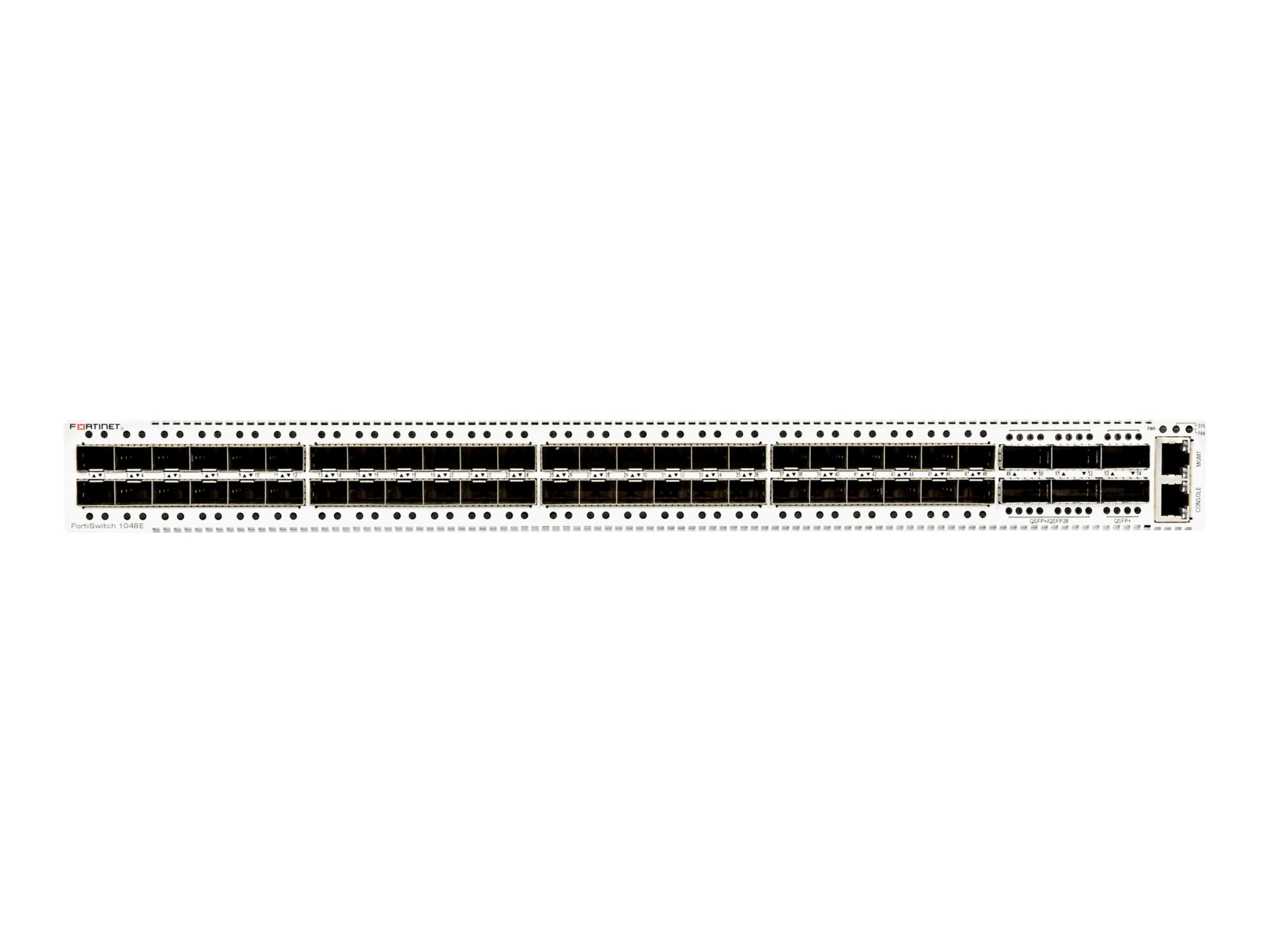 Fortinet FortiSwitch 1048E - switch - 48 ports - managed - rack-mountable