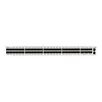 Fortinet FortiSwitch 1048E - switch - 48 ports - managed - rack-mountable