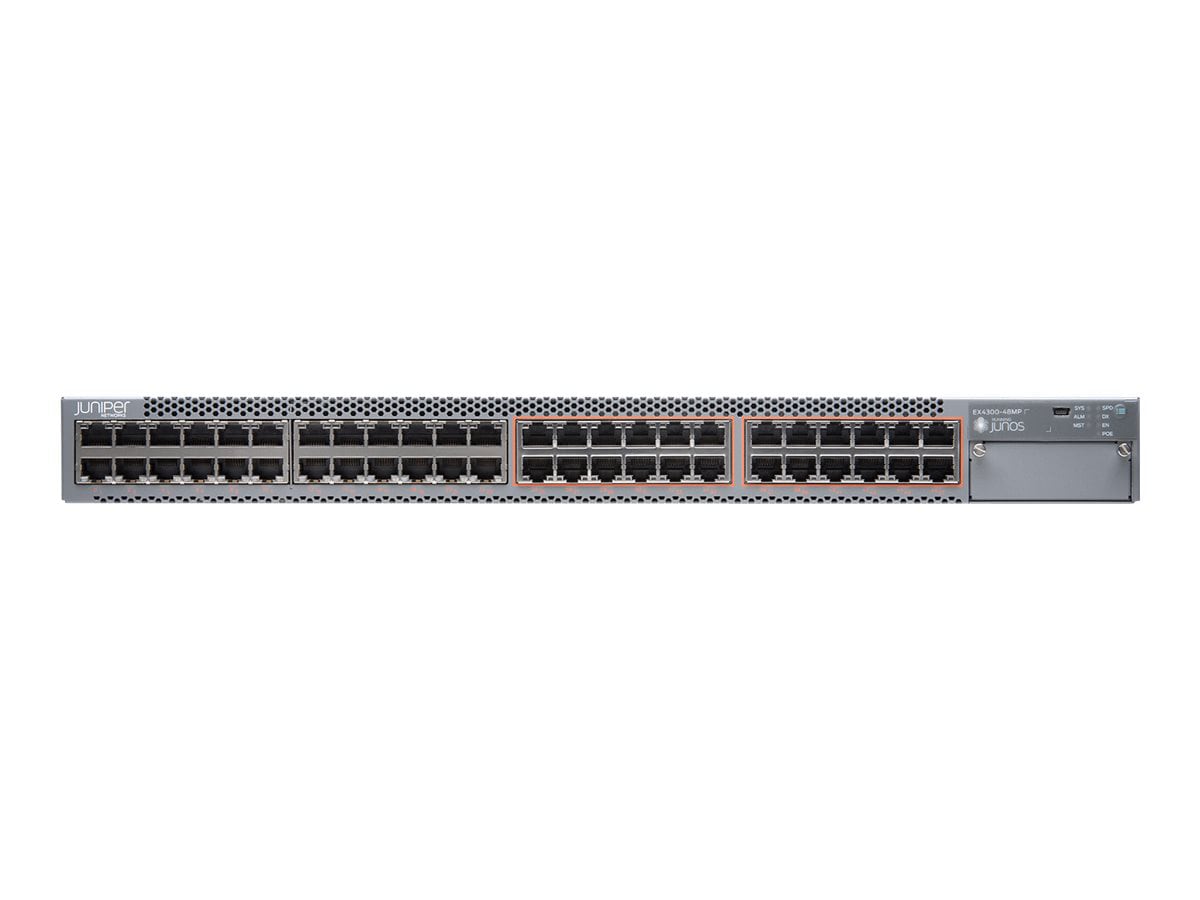 Juniper EX4300 Multi-Gigabit Switch - 48 Ports - Managed - Rack-Mountable