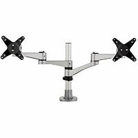 ViewSonic LCD-DMA-001 Monitor Desk Mounting Arm for 2 Monitors up to 24 Inches Each, VESA Compatible, Full Ergonomic