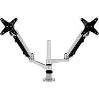 ViewSonic Spring-Loaded Dual Mounting Arm for Two Monitors up to 27" Each