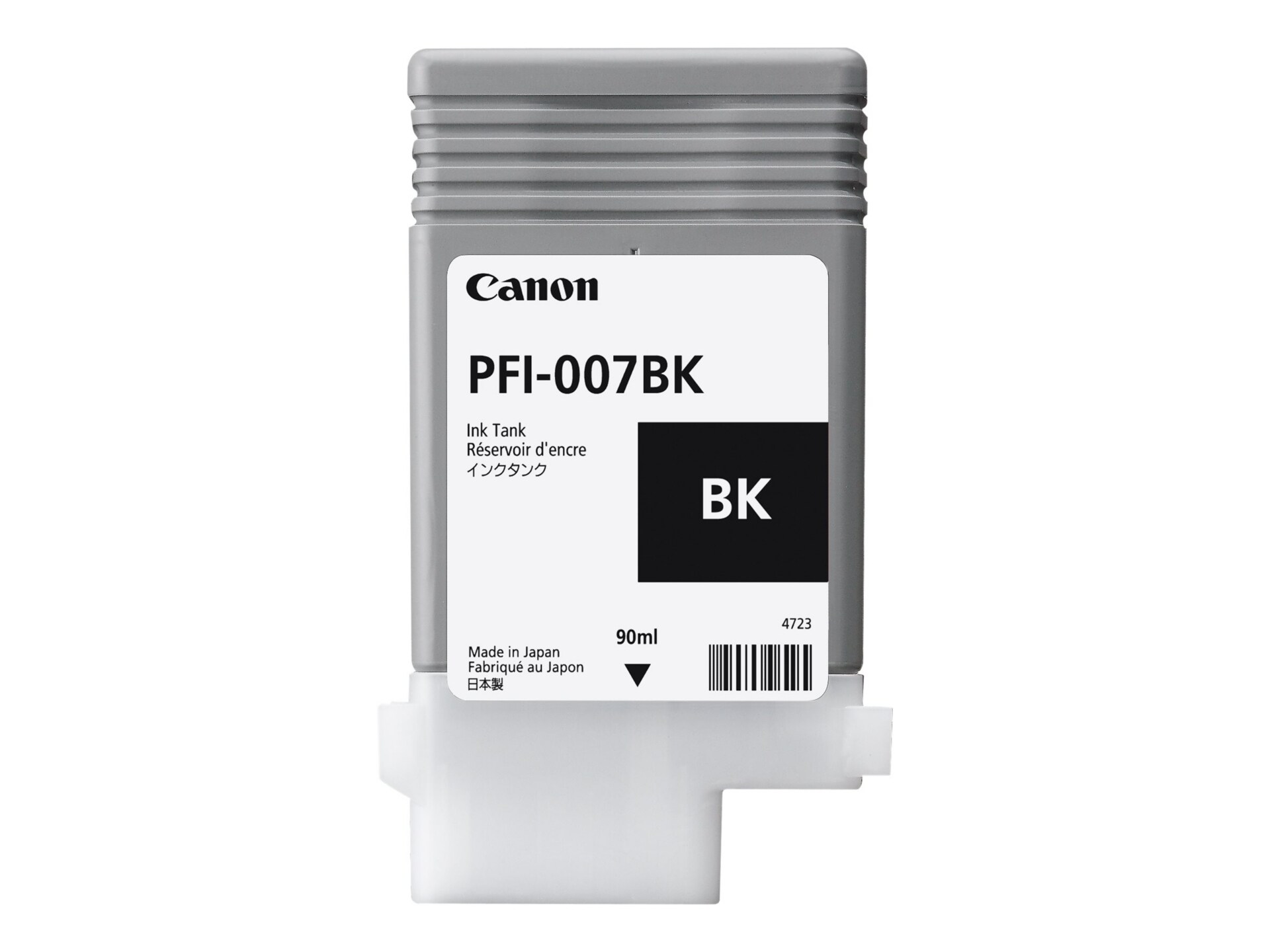 Canon PFI-007BK - noir - original - réservoir d'encre