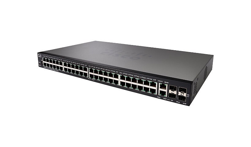 Cisco Small Business SG350-52MP - switch - 52 ports - managed - rack-mounta