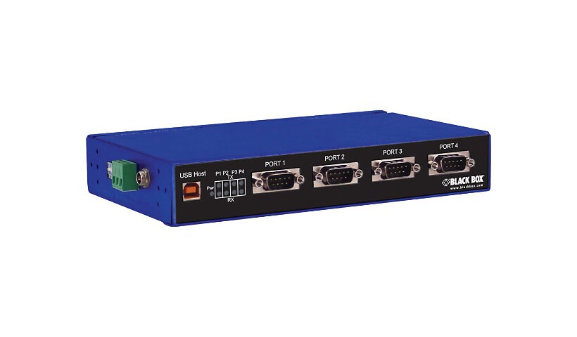 Black Box Industrial Isolated Converter - serial adapter - USB 2.0 - RS-232