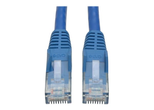 Tripp Lite N201-005-BL Cat6 Gigabit Blue Snagless Molded Patch Cable RJ45M/M 5 feet Color 5-feet Blue Size 