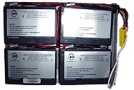 BTI Replacement Battery for APC RBC24 - RBC24-SLA24-BTI - UPS ...