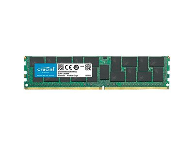Crucial - DDR4 - 128 GB - LRDIMM 288-pin - 3DS Load-Reduced